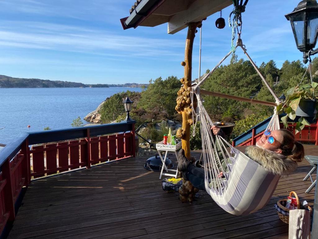 Ferienhaus „Draumen“ In Norwegen Bomlo Exteriör bild